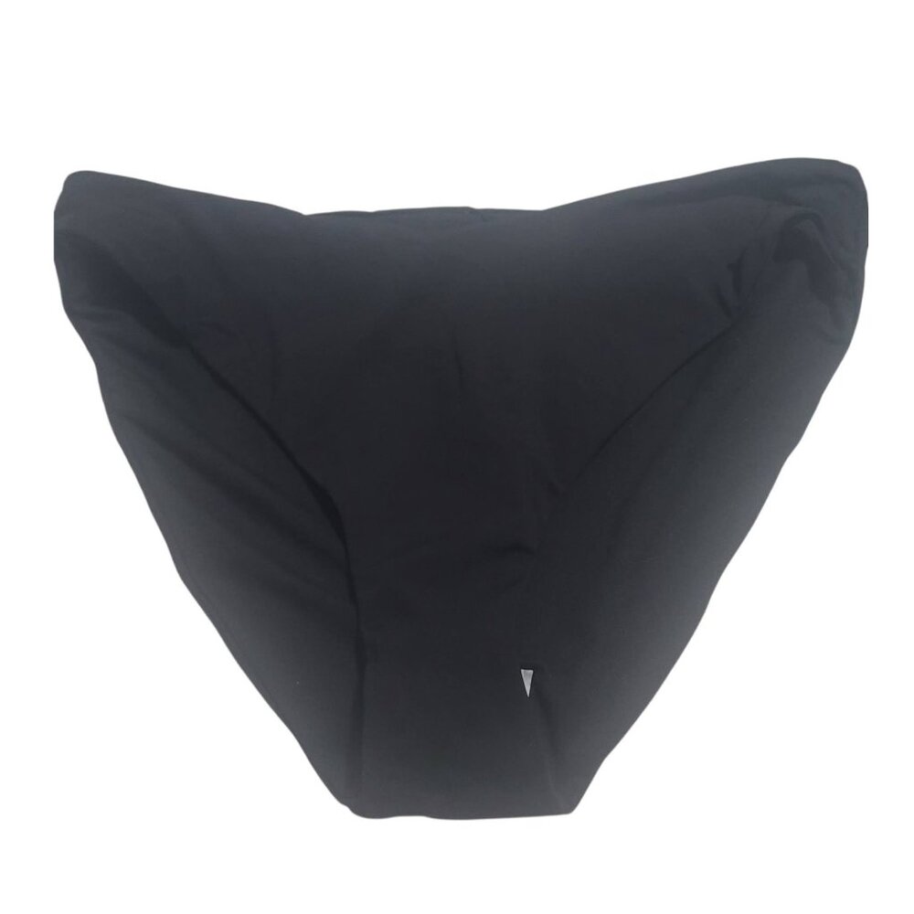 NWT-Women's Plus Swimwear in Size 2X, high-waisted-high leg bottom-color Black